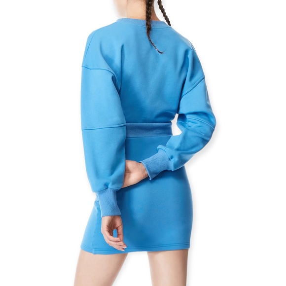 Herve Leger Mini Sweatshirt Dress - Picture 12 of 14